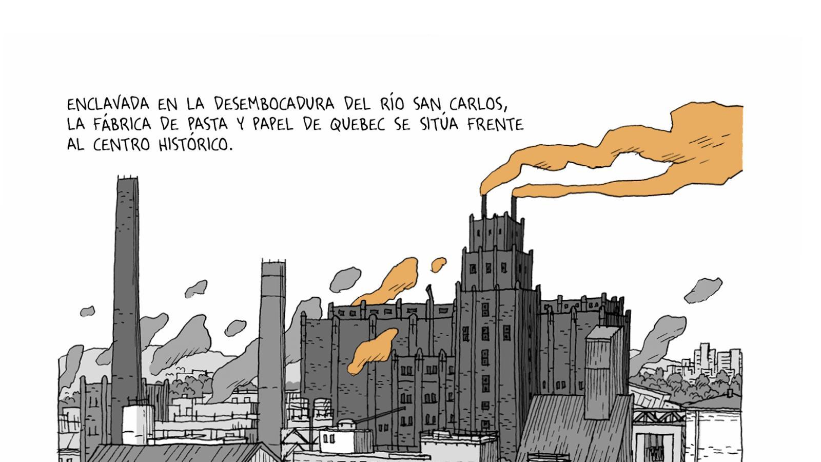 Vinyetes de 'Crónicas de juventud', de Guy Delisle