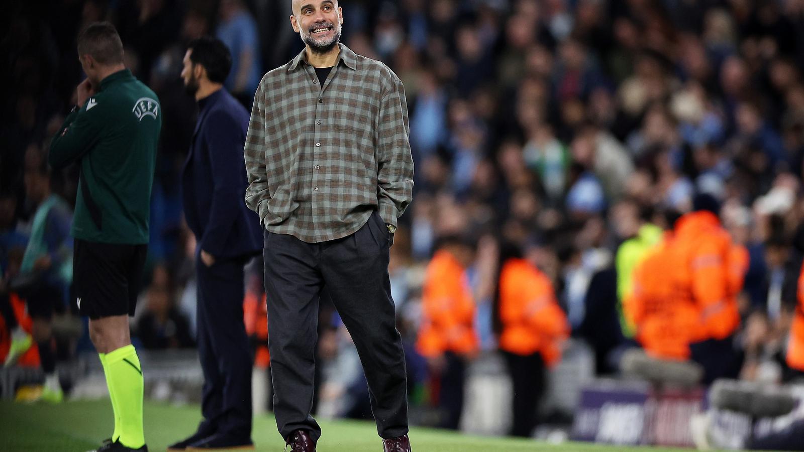 Pep Guardiola in a file image.