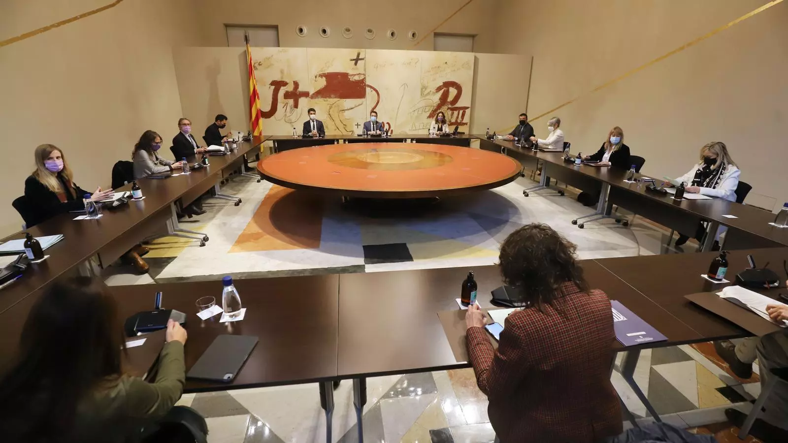 Reunión de gobierno.