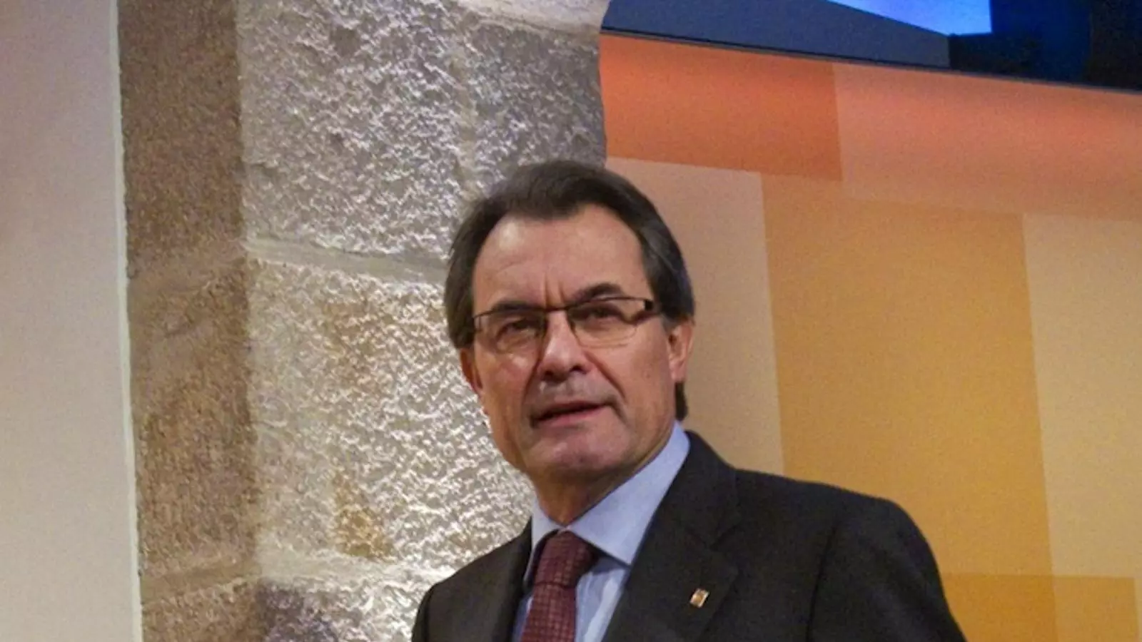 El president de la Generalitat, Artur Mas, al Palau de la Generalitat / EFE