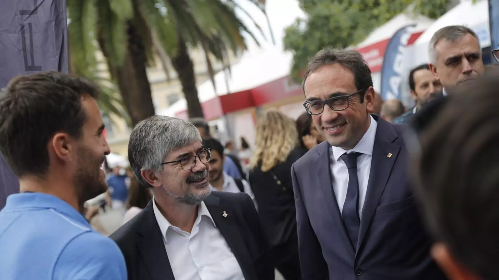El conseller de Territori i Sostenibilitat de la Generalitat, Josep Rull, visita el Saló Nàutic de Barcelona