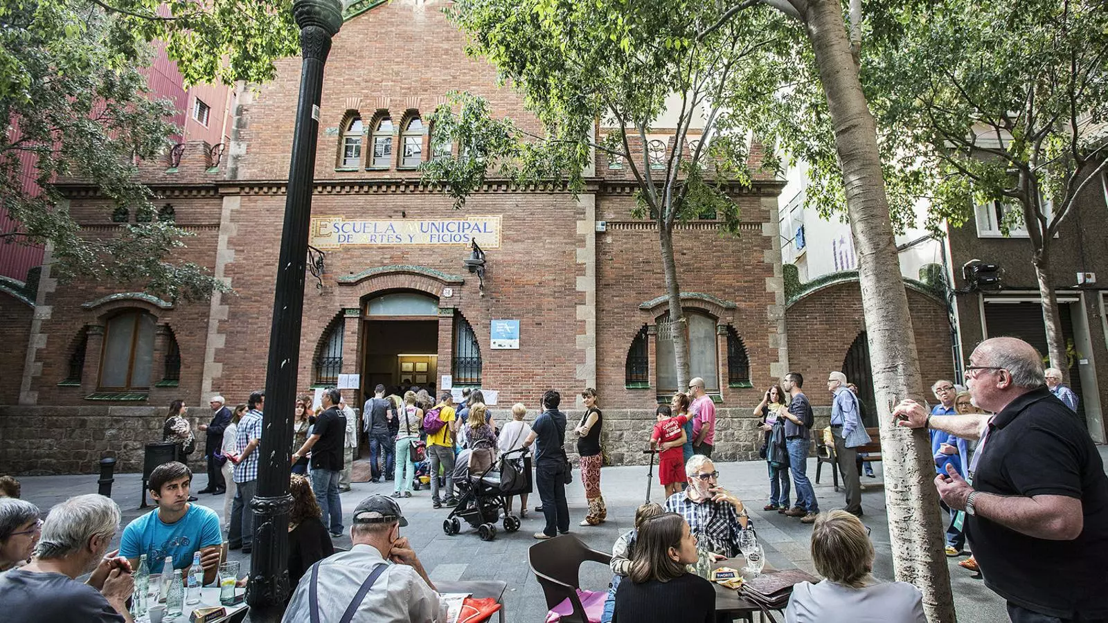 La façana de l’institut Juan Manuel Zafra en una imatge d’arxiu.