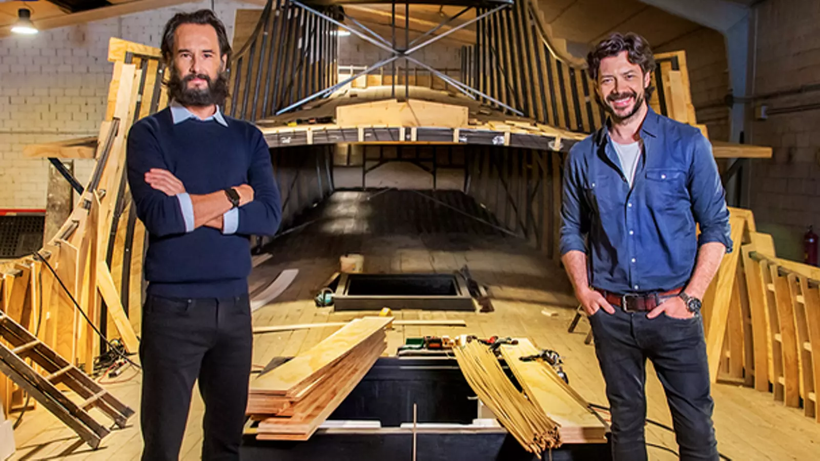 Els protagonistes de la sèrie de RTVE i Amazon Prime 'Sin límites'