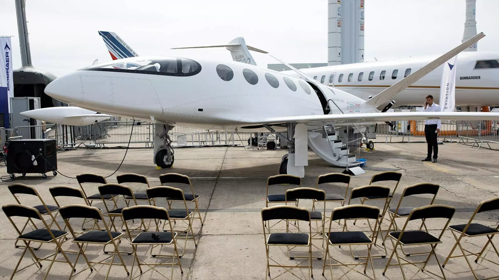 Avió Alice Electric de la companyia aeronàutica israeliana Eviation.