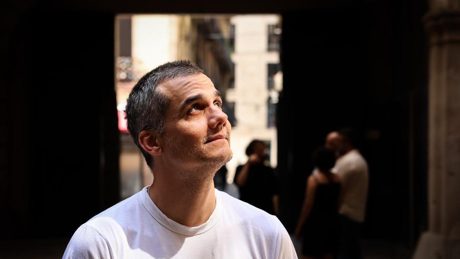 El actor Wagner Moura en Barcelona este miércoles