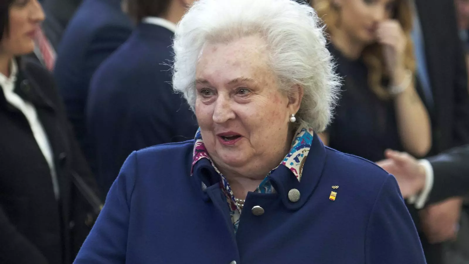 La infanta Pilar, de 82 anys, pateix d'artrosi des de fa temps