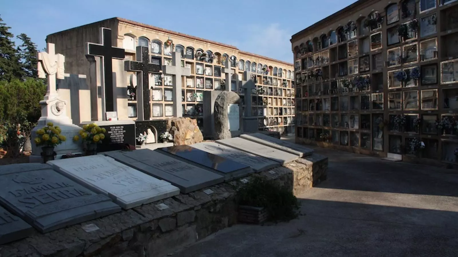 El cementiri de Sant Andreu, on s'ha produït el parricidi / ACN