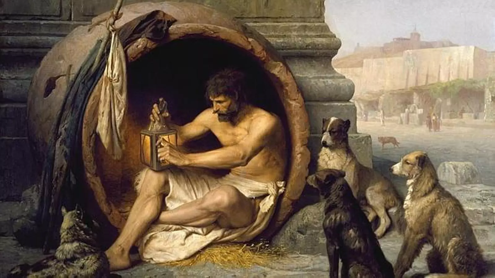 L'obra de Jean-Léon Gérôme sobre Diògenes de 1860