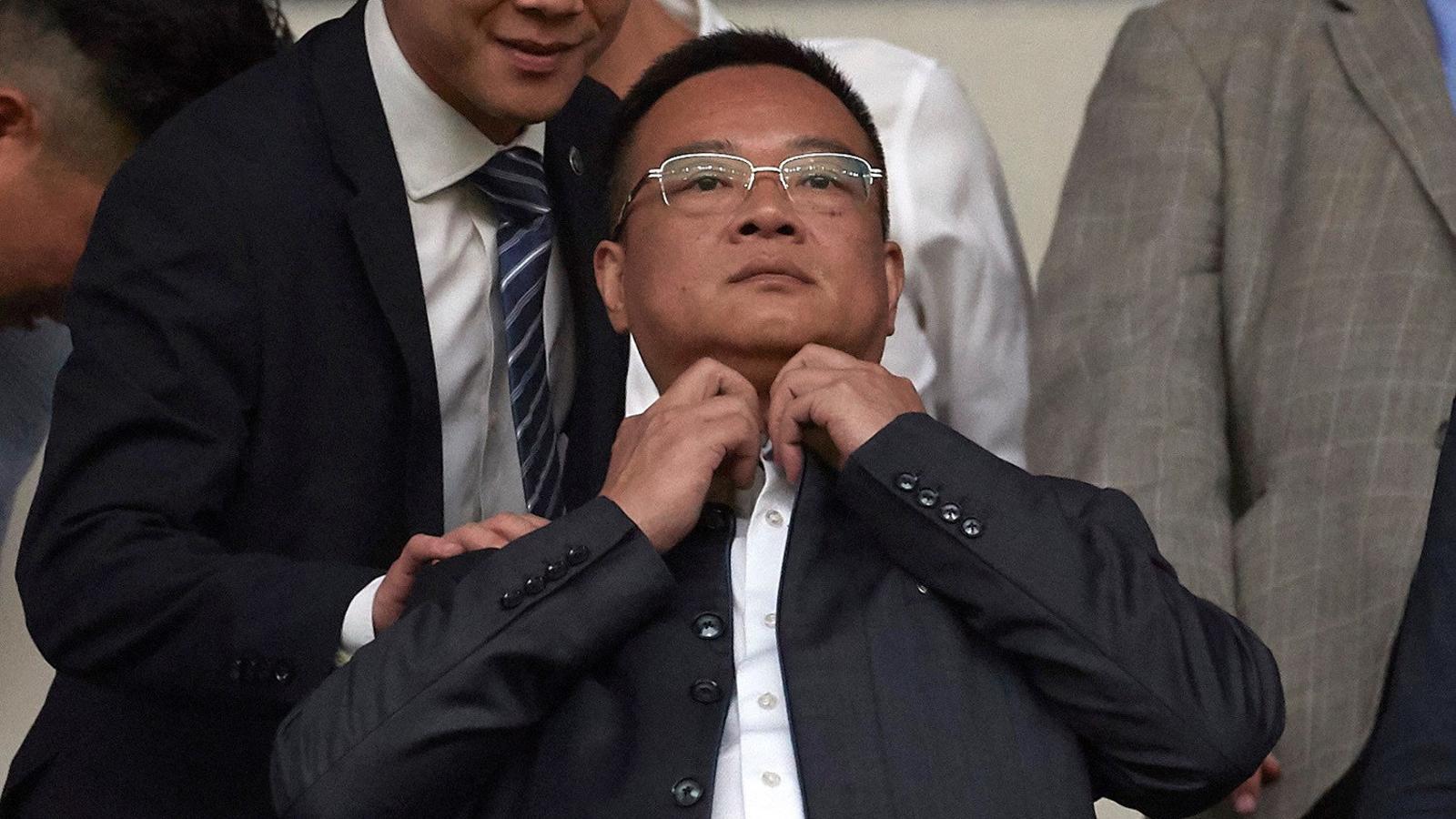 El president de l’Espanyol, Chen Yansheng.