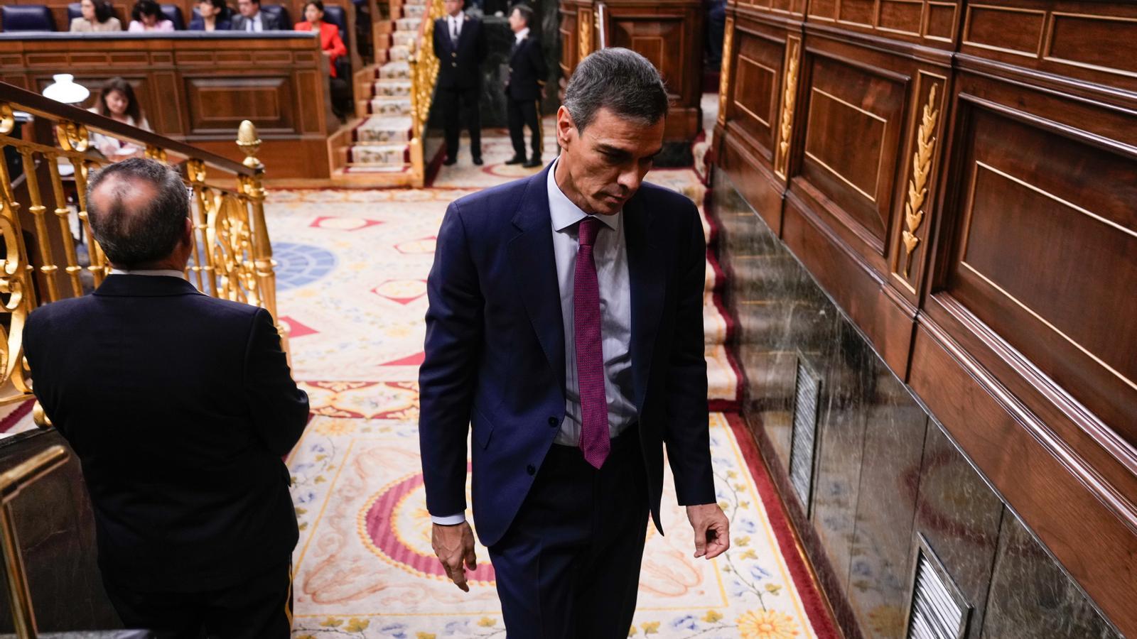Pedro Sánchez al congreso