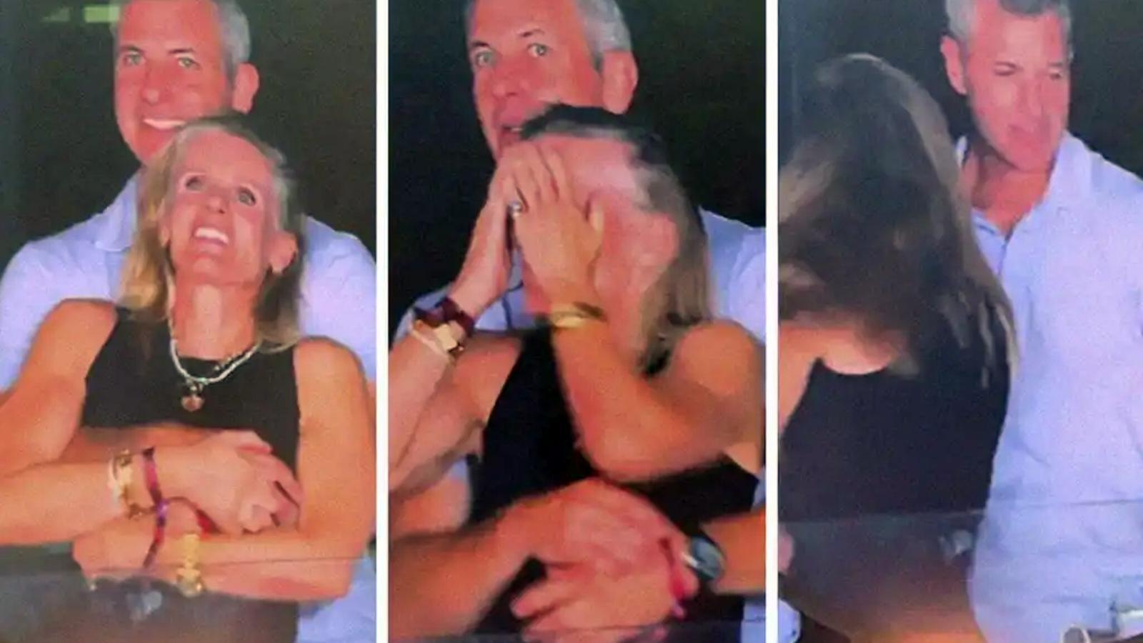 Astronomer CEO Andy Byron and Chief People Officer Kristin Cabot, who were caught on Kiss Cam at a Coldplay concert.