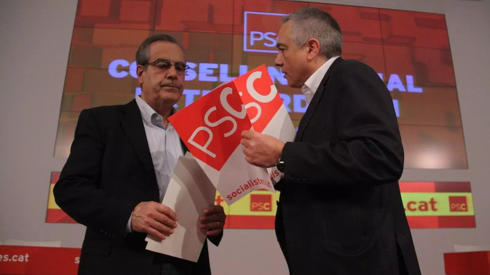 Celestino Corbacho i Pere Navarro, en una imatge d'arxiu / ACN