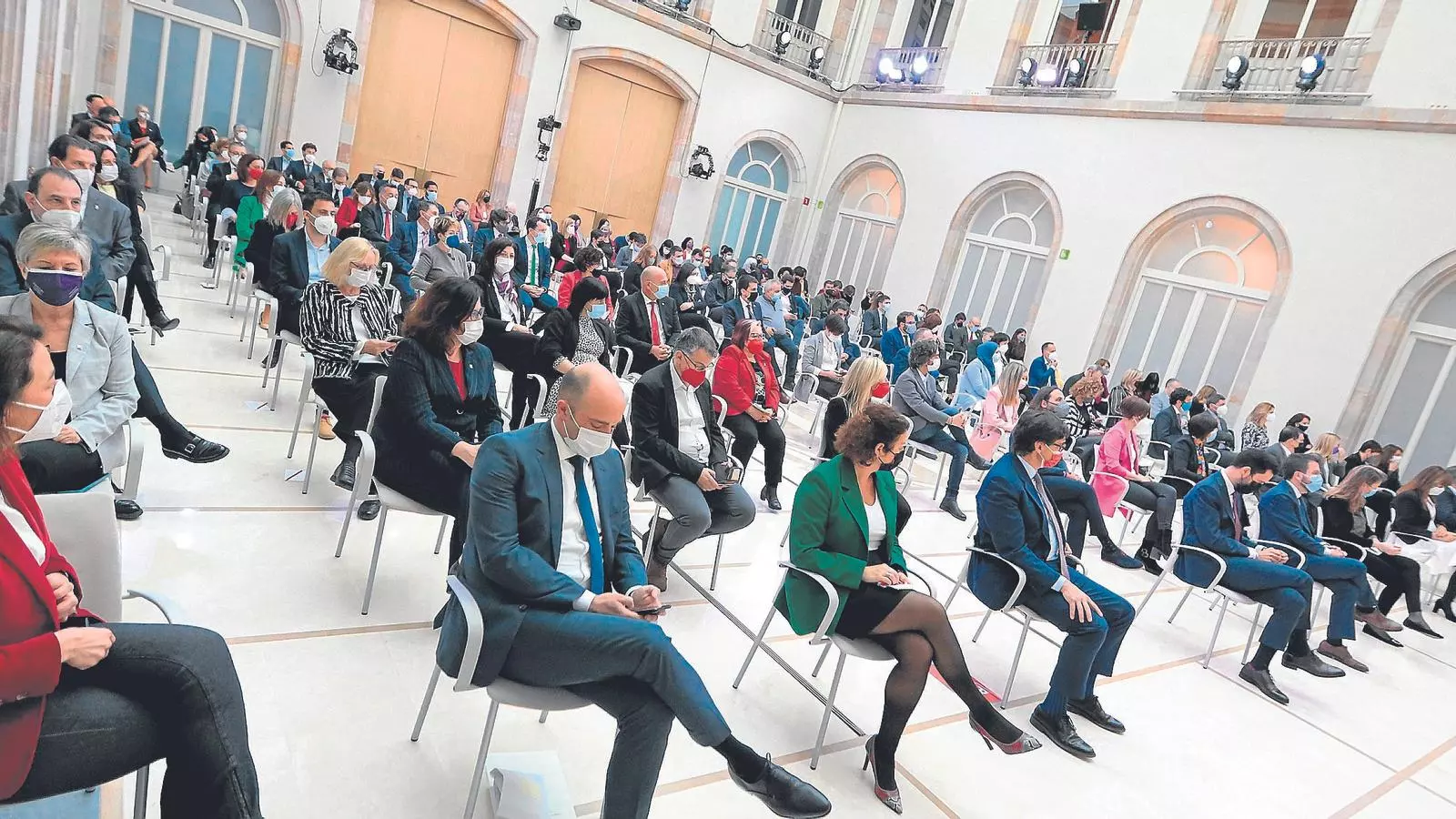 La sesión de constitución del Parlamento