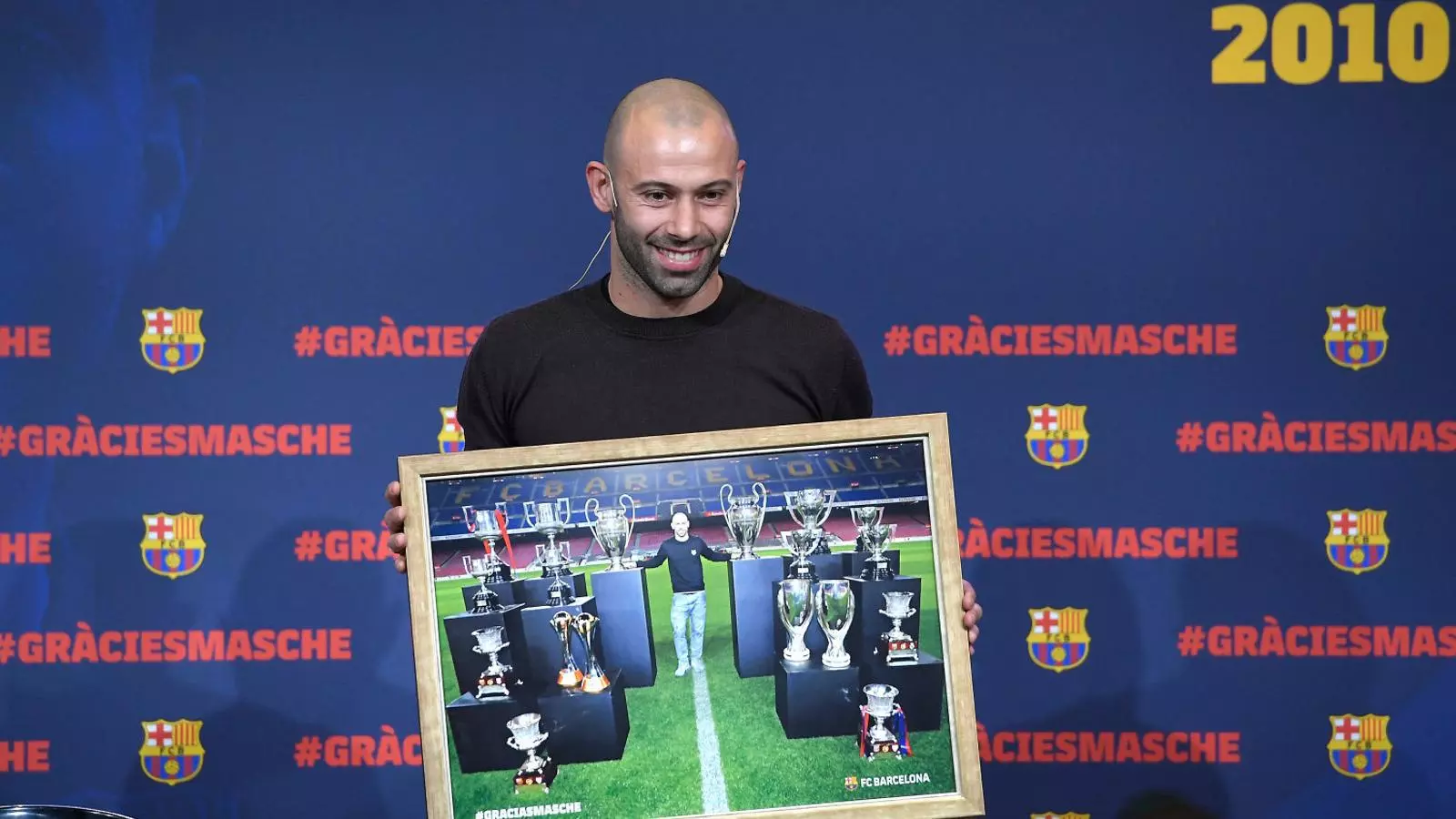 Punt i a part de Mascherano al Barça