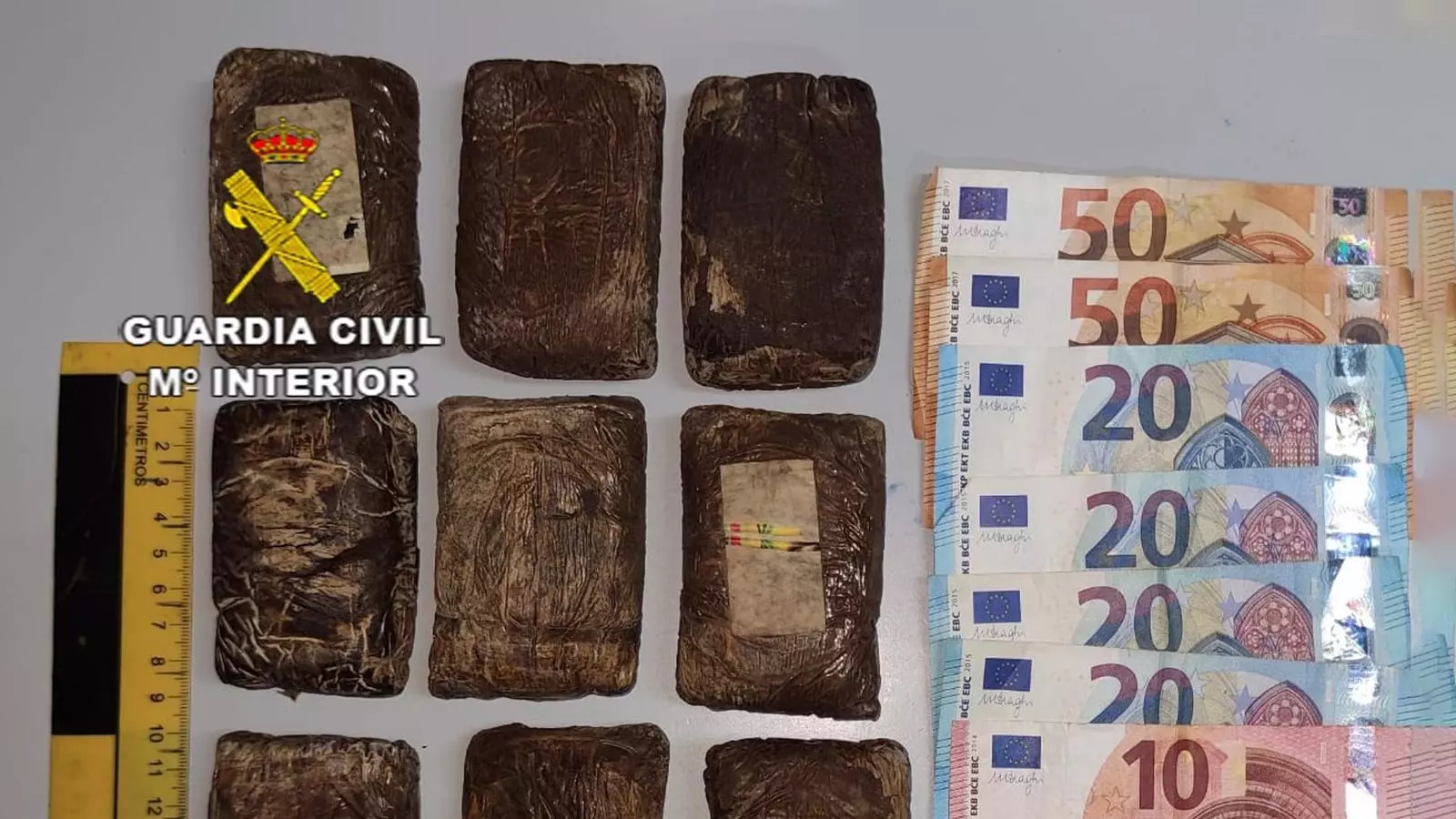 Imatge facilitada per la Guàrdia Civil.