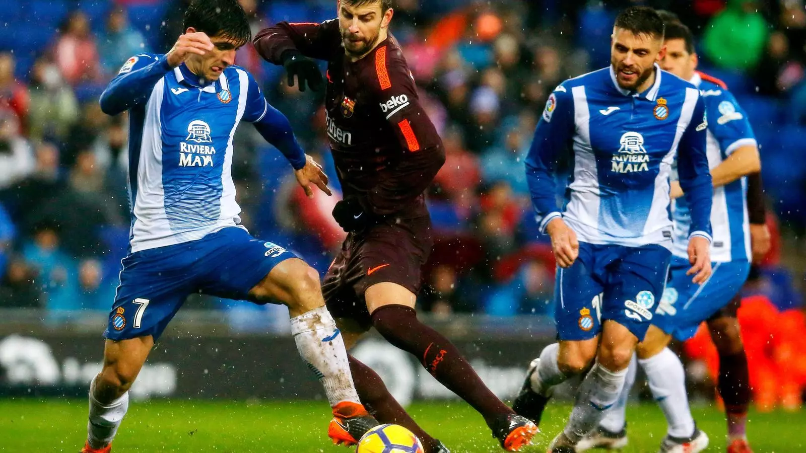 Gerard Piqué i Gerard Moreno