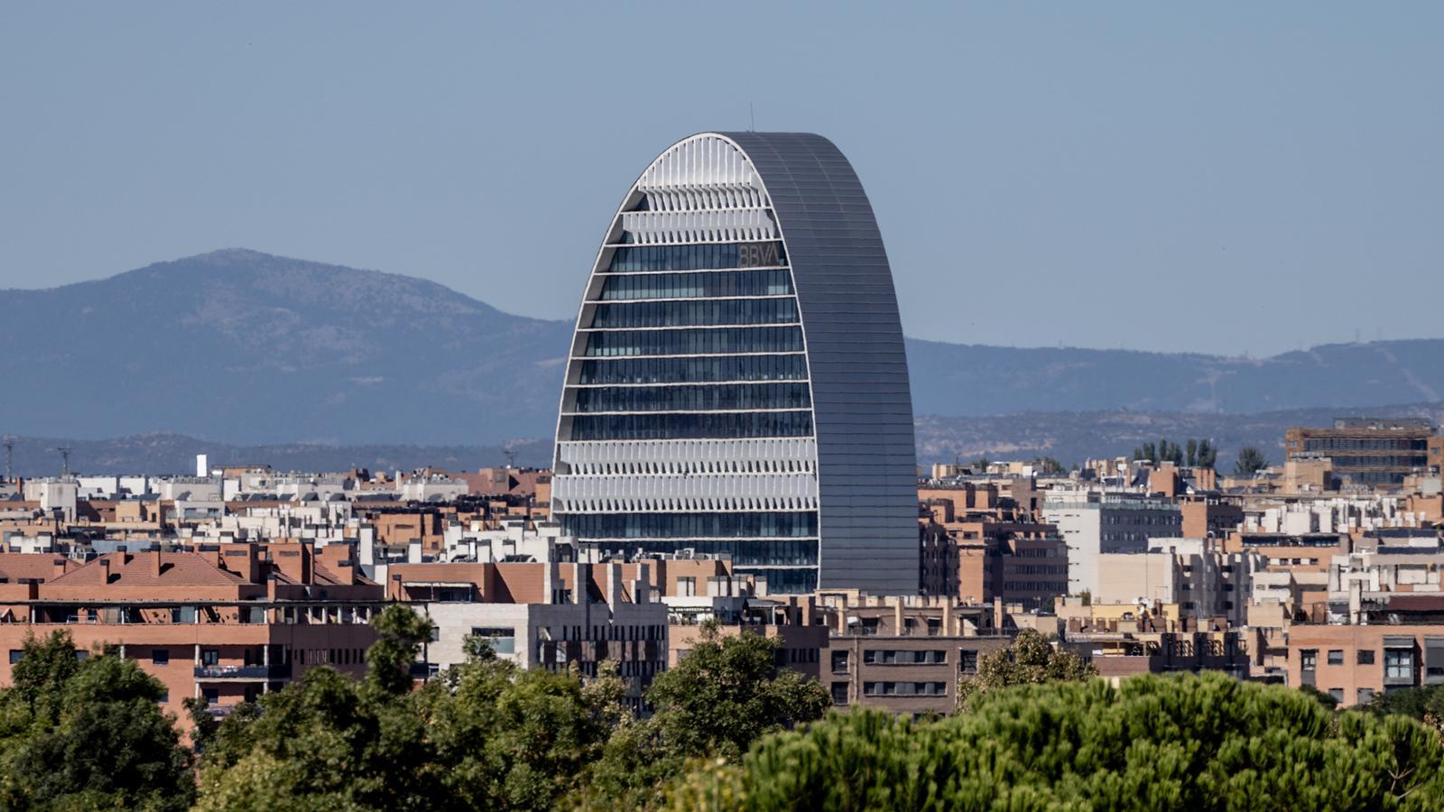 La sede del BBVA en Madrid