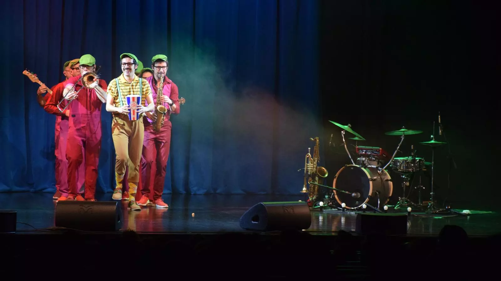 Un moment de l'espectacle 'Jaleiu' celebrat aquest dijous al vespre a Andorra la Vella.