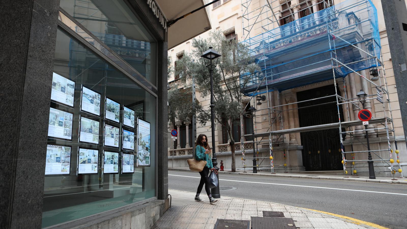 Una inmobiliaria en Palma