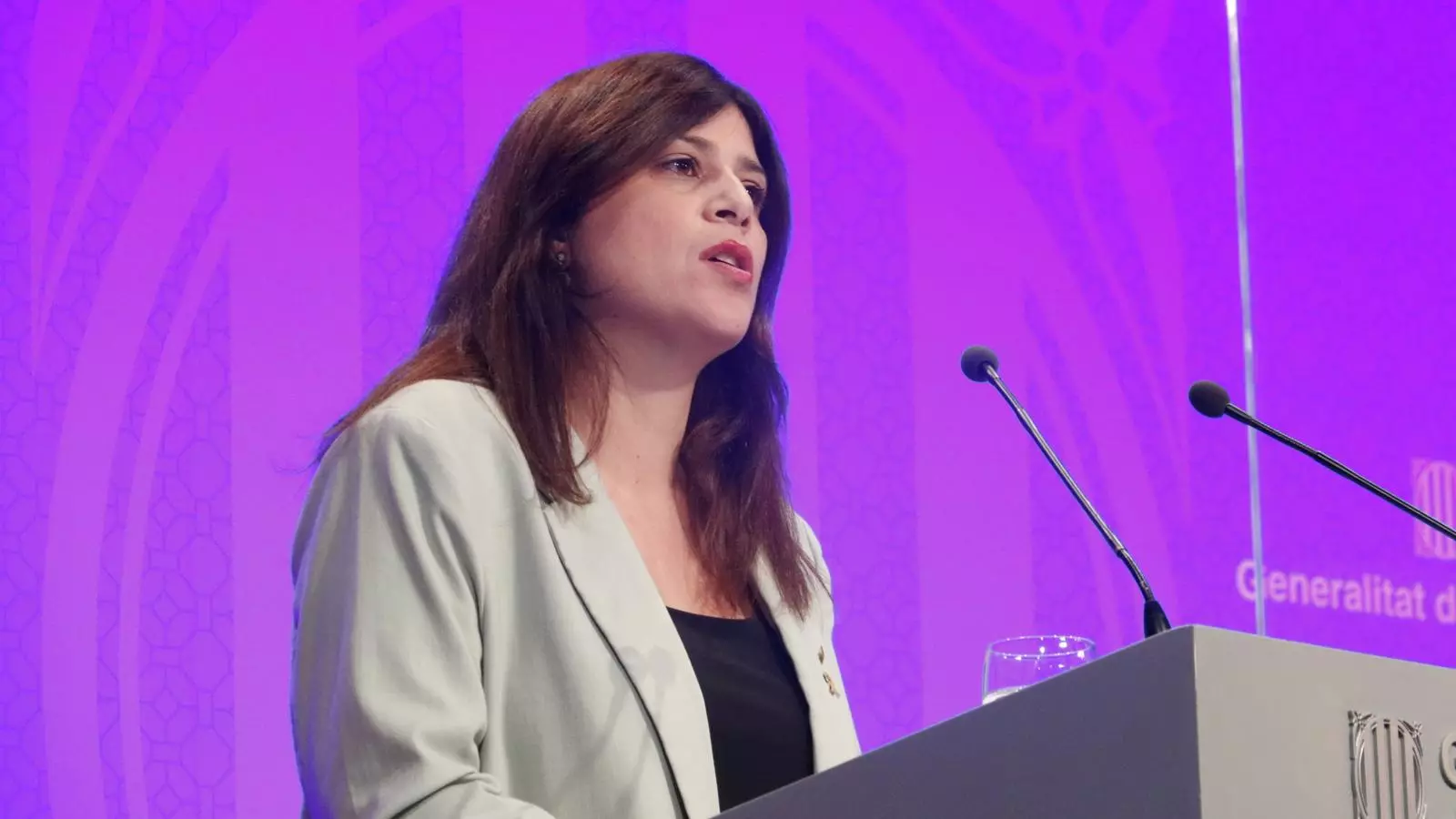 La consellera de Recerca i Universitats, Gemma Geis, ha presentat la llei de la ciència