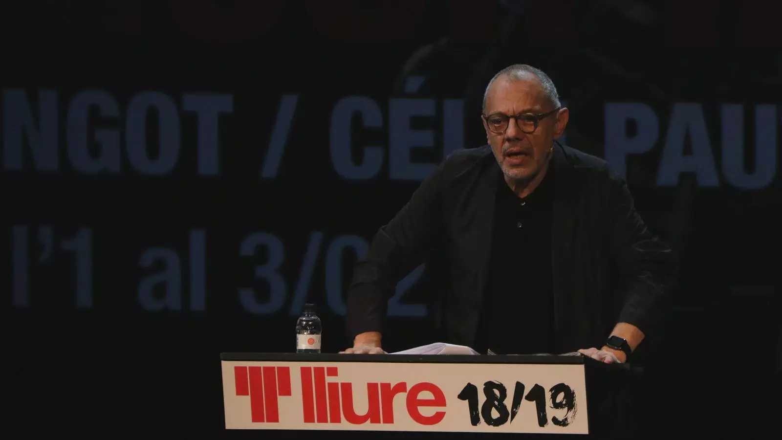 LLuís Pasqual al Teatre Lliure el passat 29 de juny