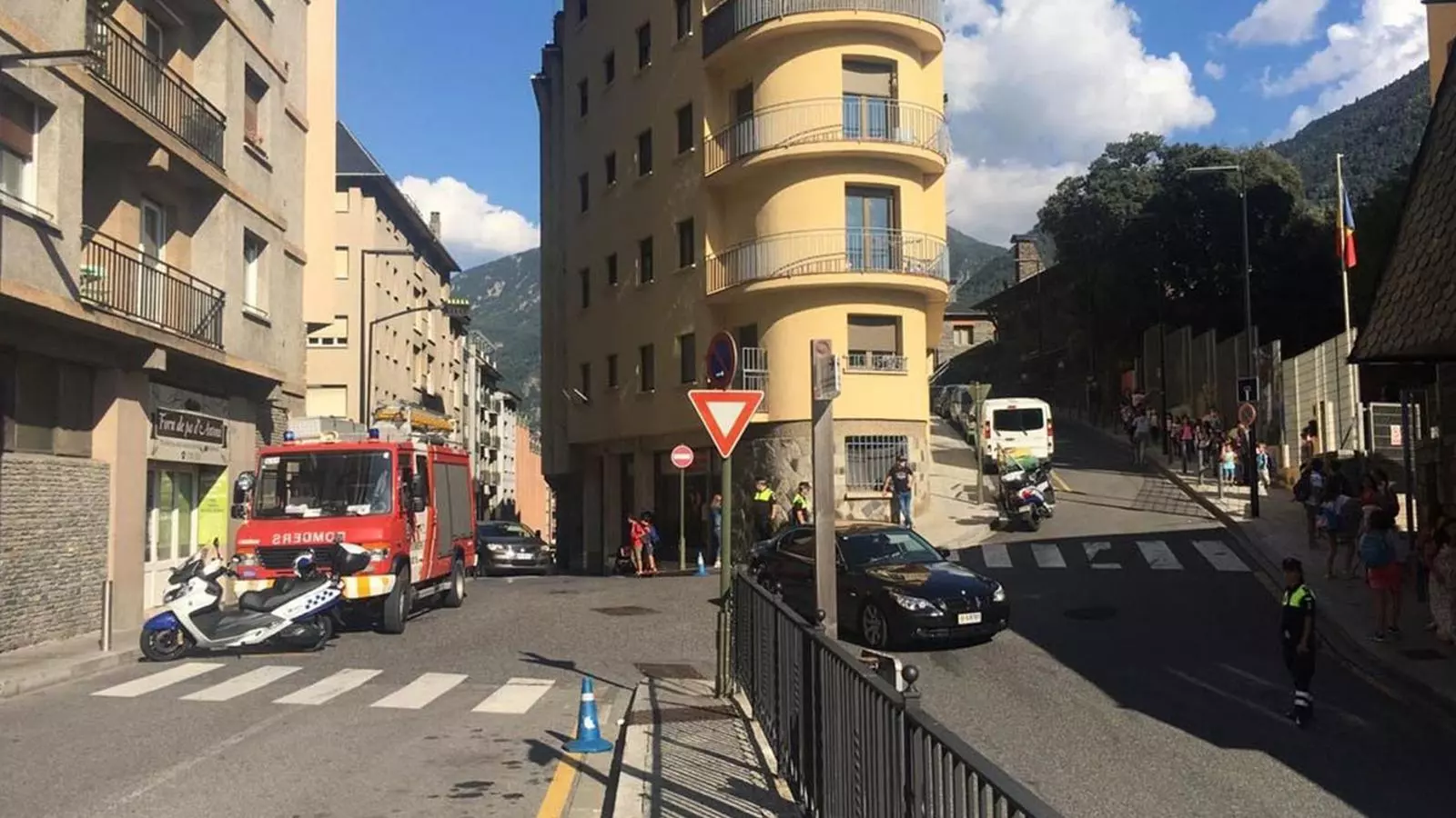 Un dels carrers de Ciutat de Valls.