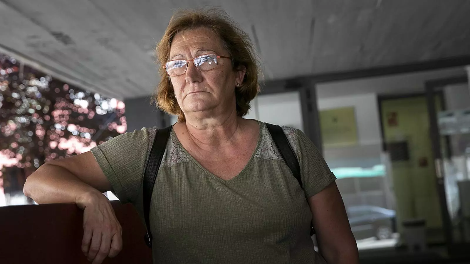 Rosa Maria Gardón, filla de la dona que va ser violada i agredida a la residència Mossèn Vidal i Aunós.