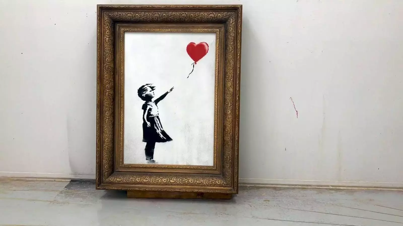 Banksy afirma que volia destruir del tot la seva obra