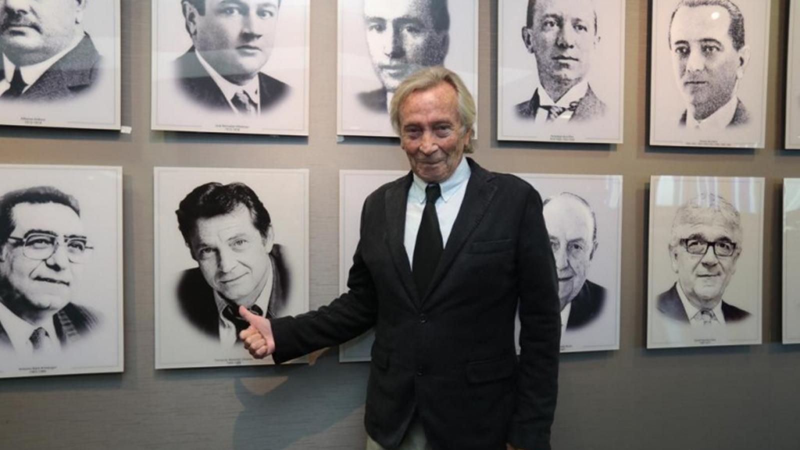 El expresidente blanquiazul Ferran Martorell