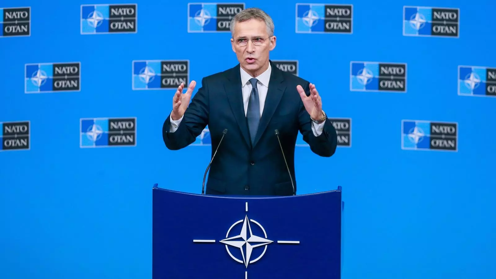 El secretari general de l'OTAN, Jens Stoltenberg.