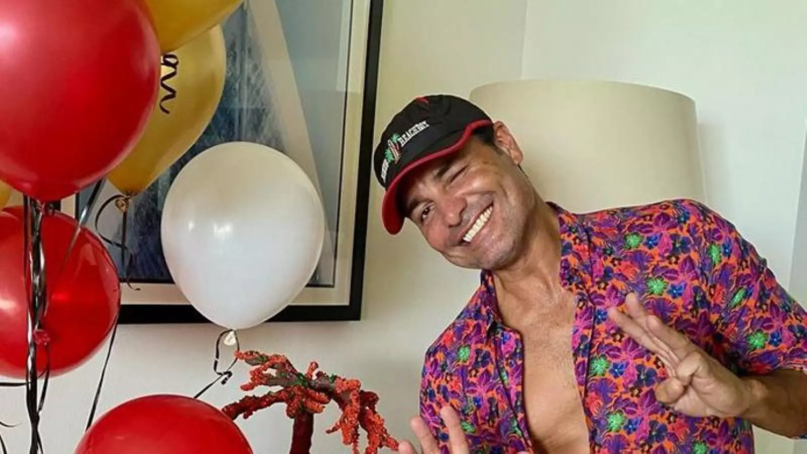 El cantant Chayanne el dia del seu 54è aniversari