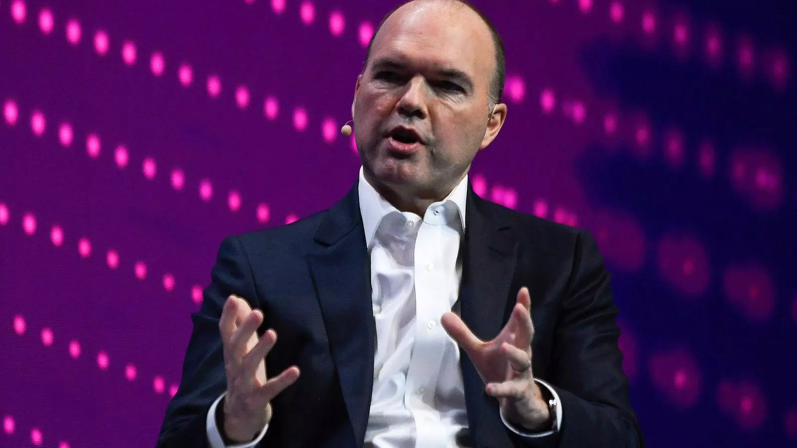 El conseller delegat de Vodafone, Nick Read, al Mobile World Congress.