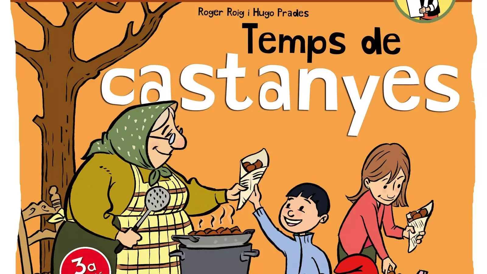 Portada del llibre "Temps de castanyes"