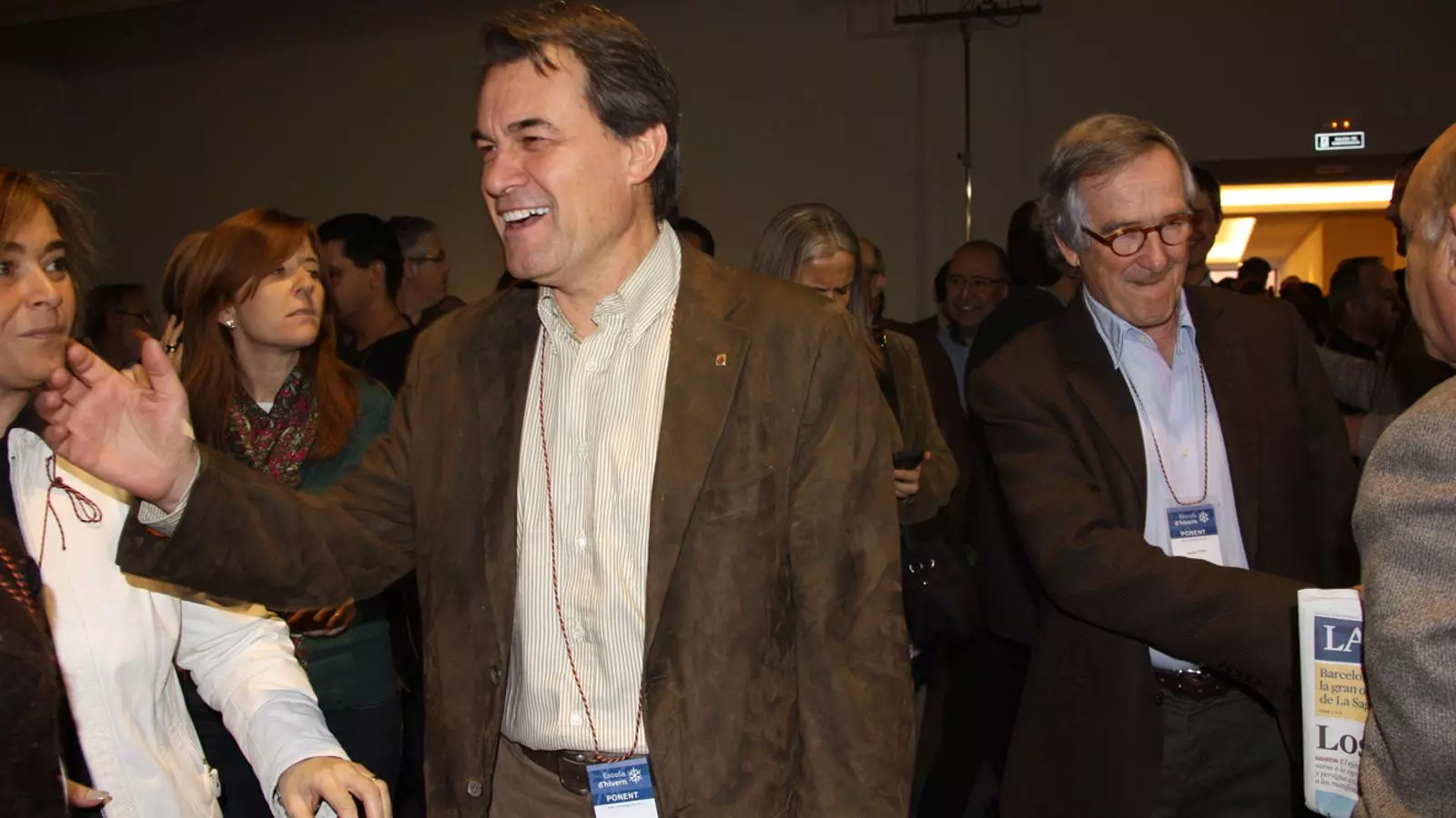 Artur Mas i Xavier Trias van tancar l'Escola d'Hivern de CDC.