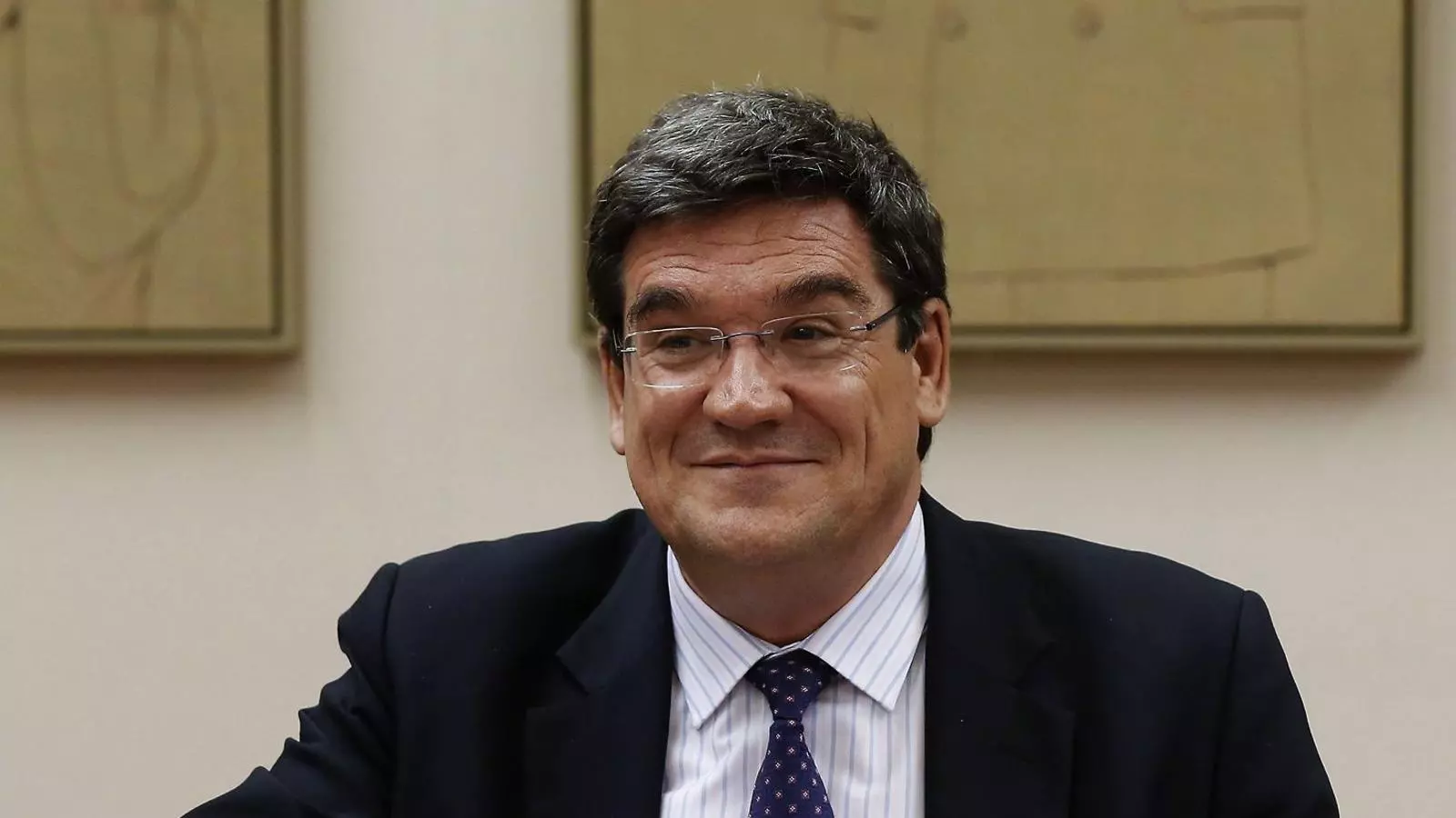 El president de l’Airef, José Luis Escrivá, en una compareixença al Congrés.