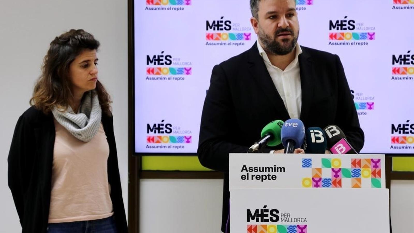 Maria Ramon and Lluís Apesteguia, in an archive image