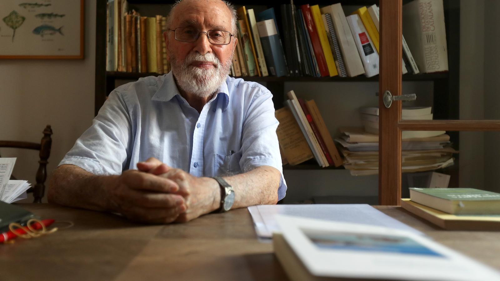 El lingüista Joan Veny.