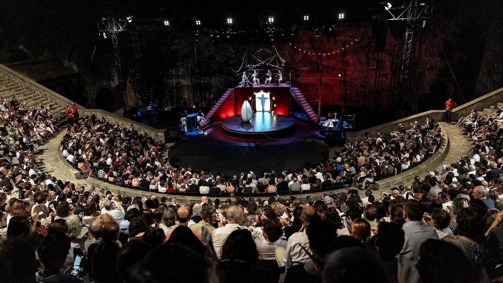 Performances at the Grec Festival of Barcelona.