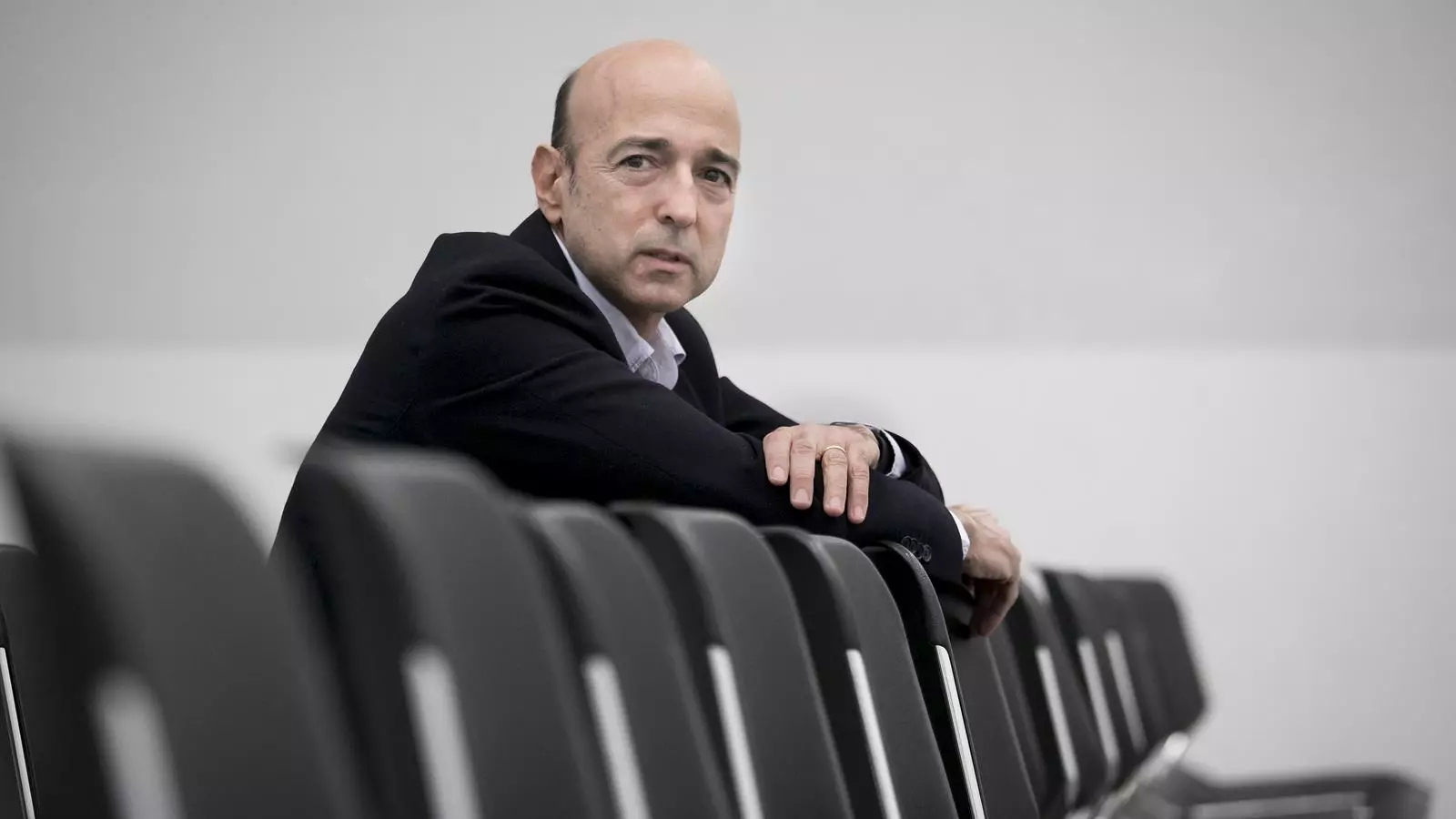Miquel Rutllant, president del Cluster de l'Audiovisual, fotografiat al CCCB