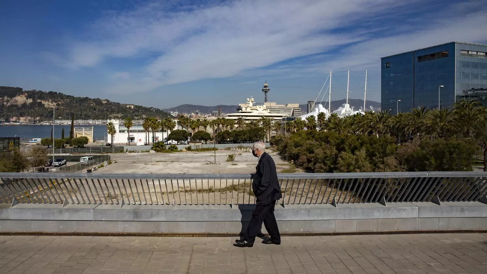 El solar donde se construirá el Hermitage