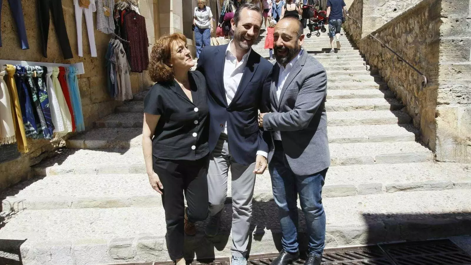 Ciutadans fa campanya per les europees a Pollença.