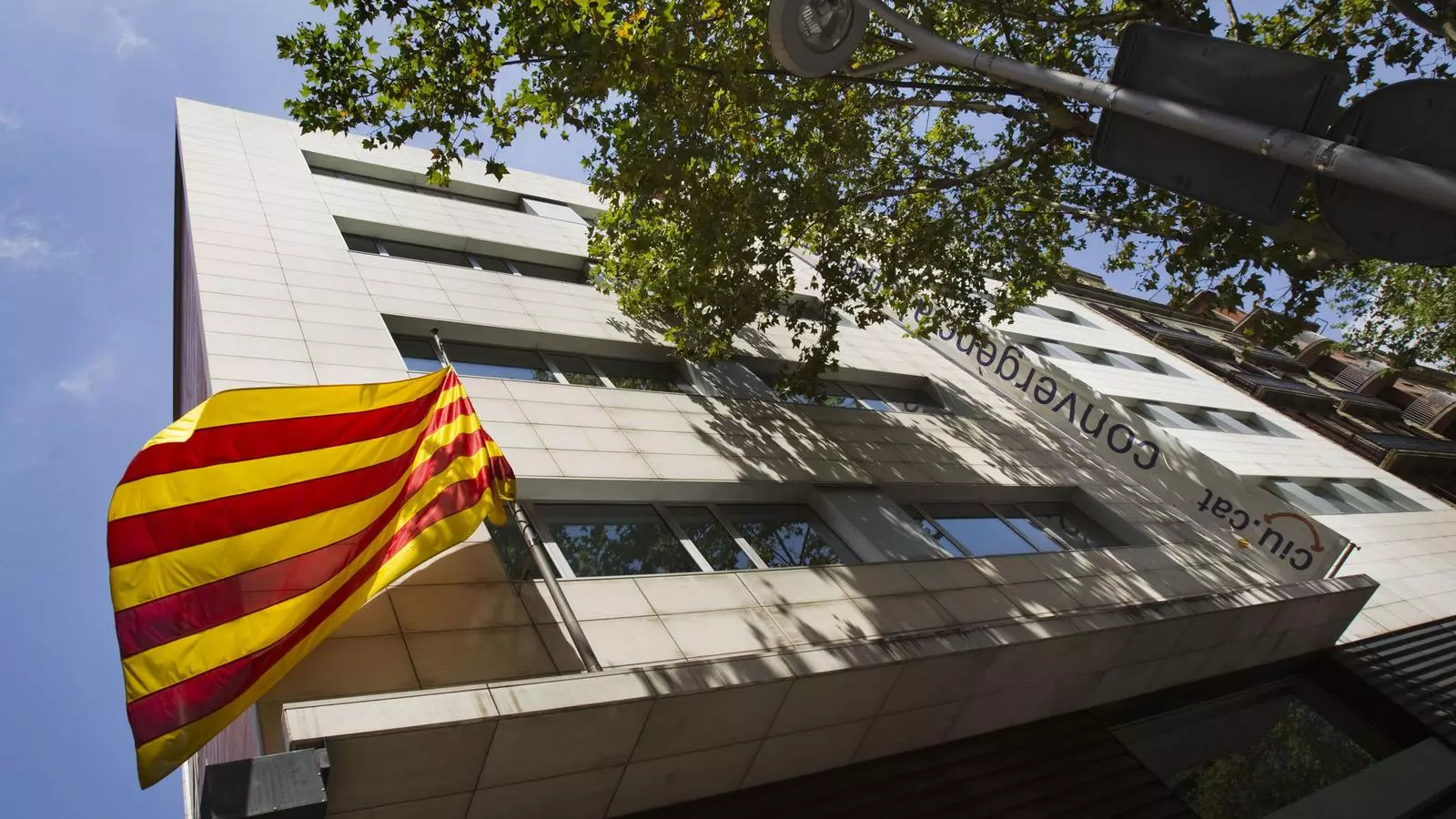 La seu de Convergència, al carrer Còrsega de Barcelona, en una imatge d'arxiu.