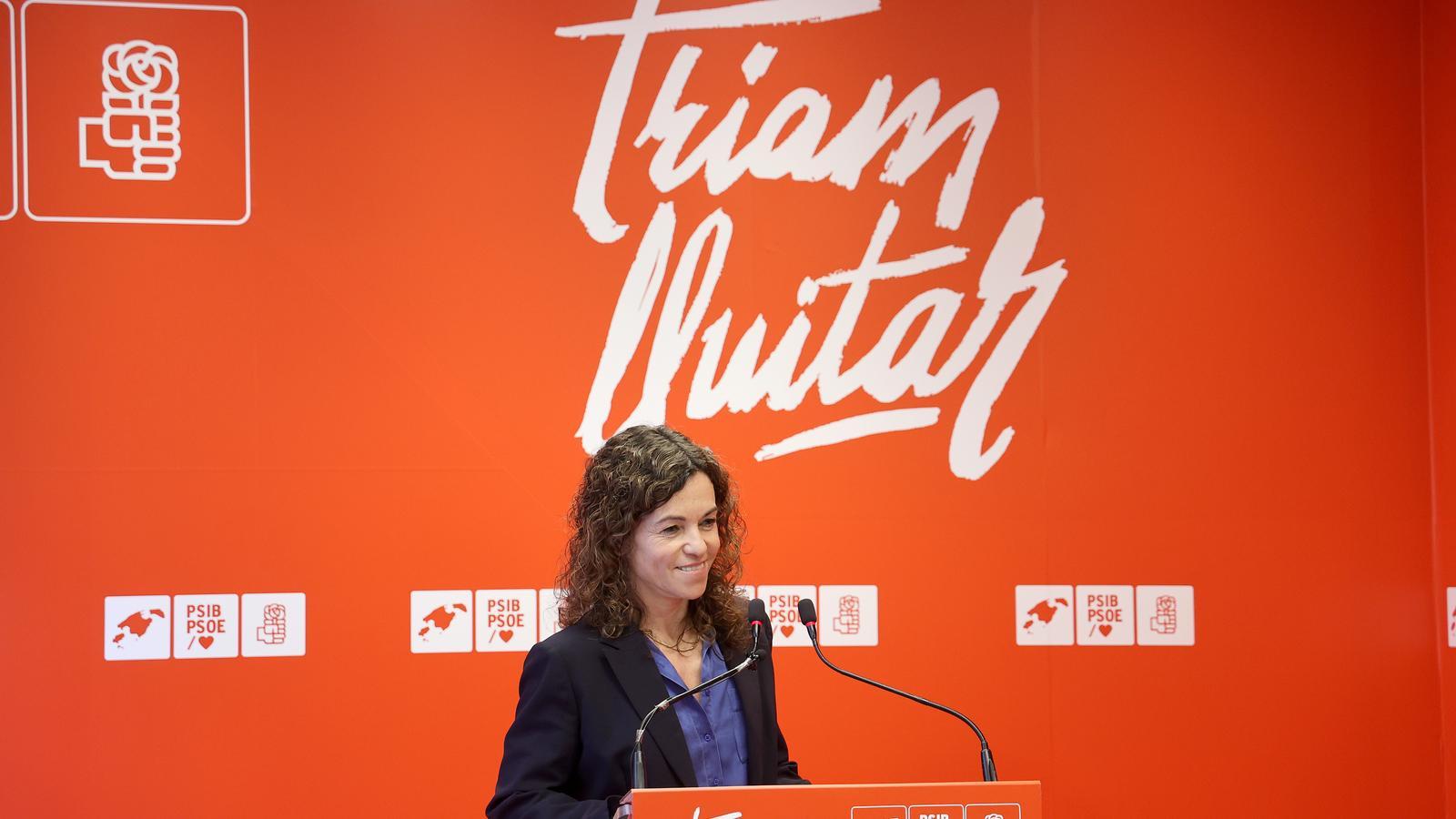 Rosario Sánchez will Francina Armengol an der Spitze der PSIB nachfolgen.