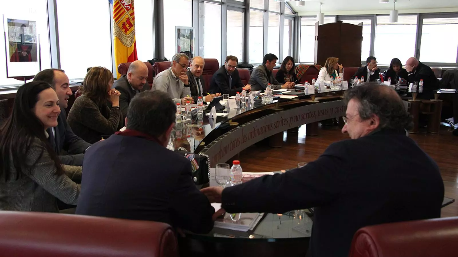 Un moment de la reunió de cònsols que s'ha celebrat aquest dimarts a Canillo. / M. M. (ANA)