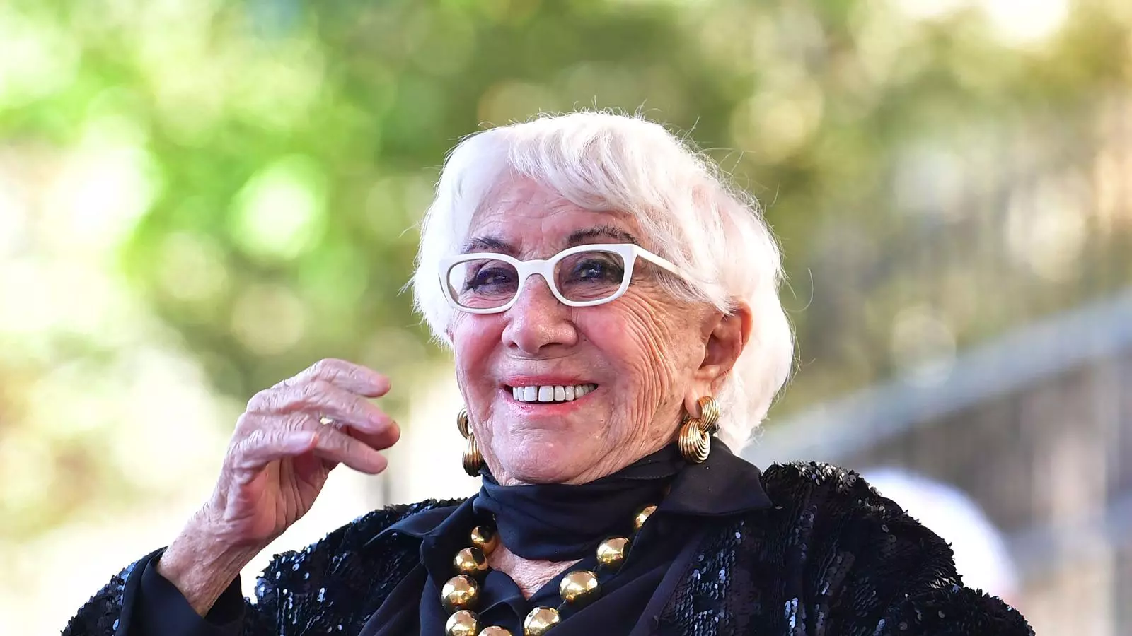 La directora italiana Lina Wertmüller