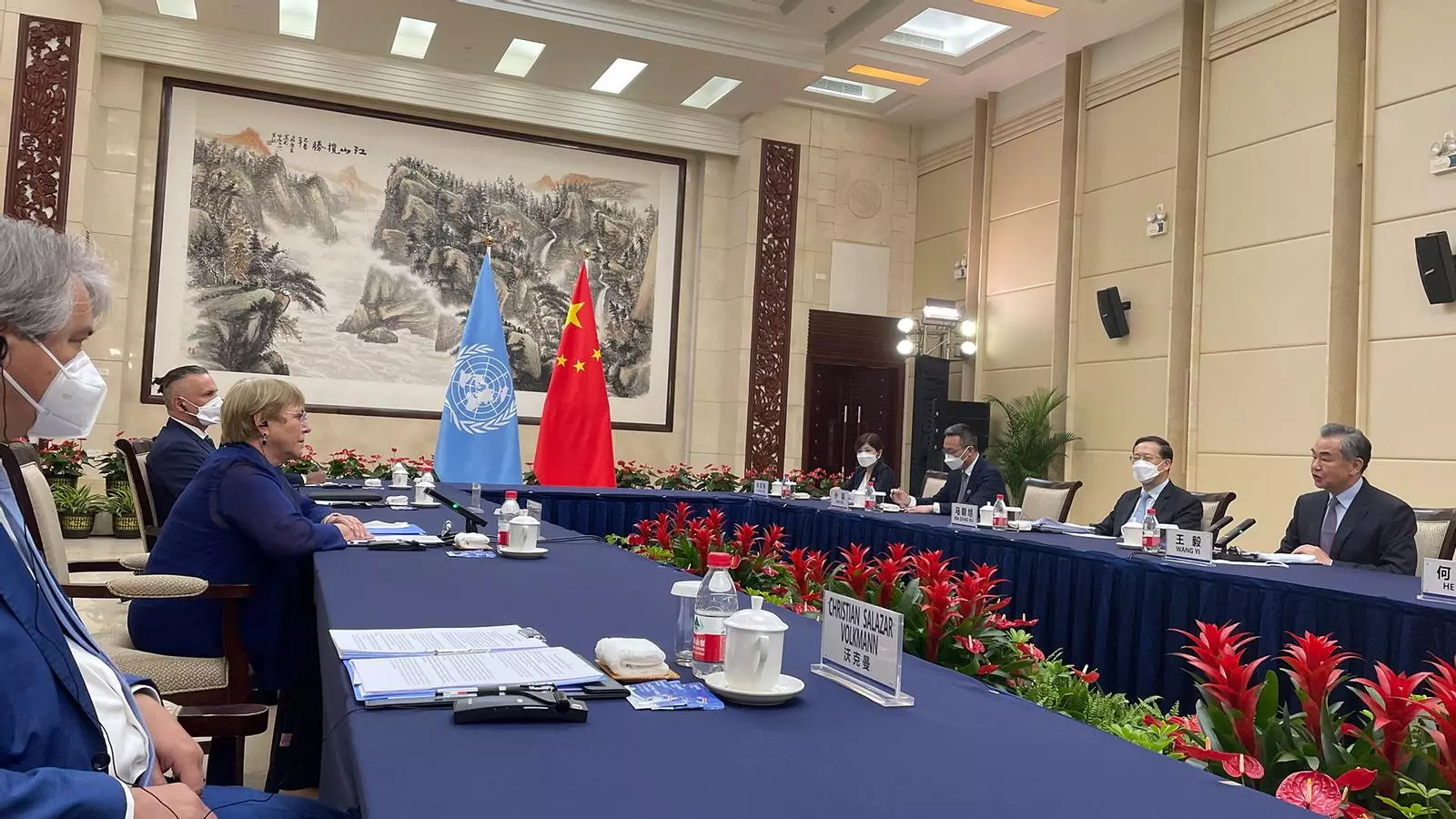 Michelle Bachelet, l'Alta Comissionada de l'ONU pels Drets Humans a la Xina