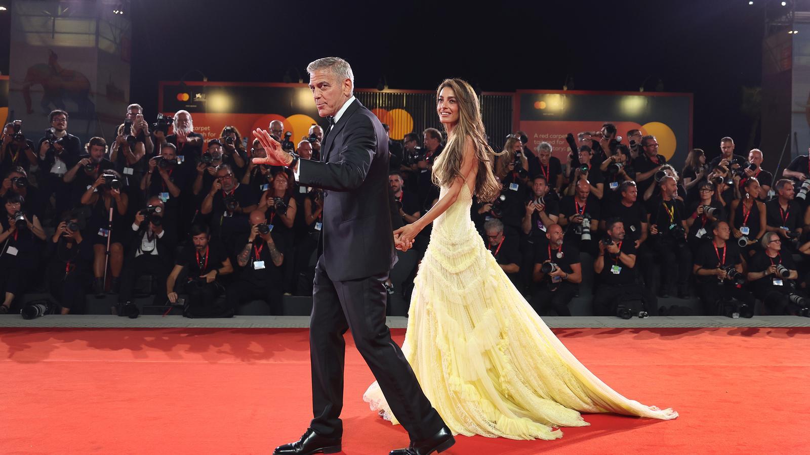 George Clooney and Amal Clooney