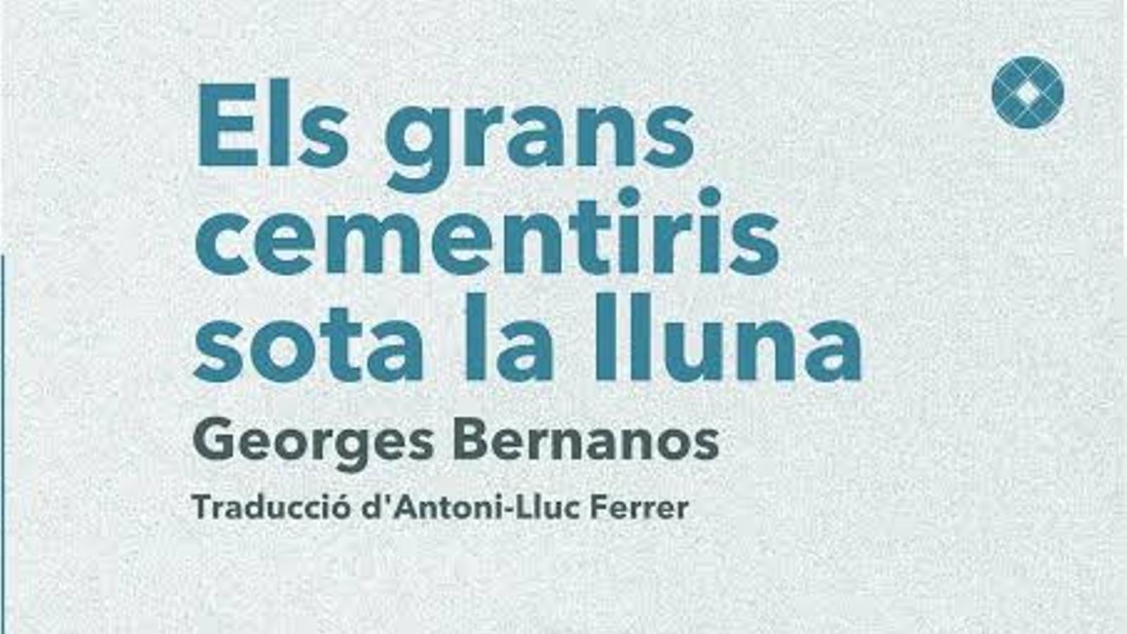 'Die großen Friedhöfe unter dem Mond'. Übersetzung von Antoni-Lluc Ferrer. Nova Editorial Moll. 504 Seiten. 26 Euro