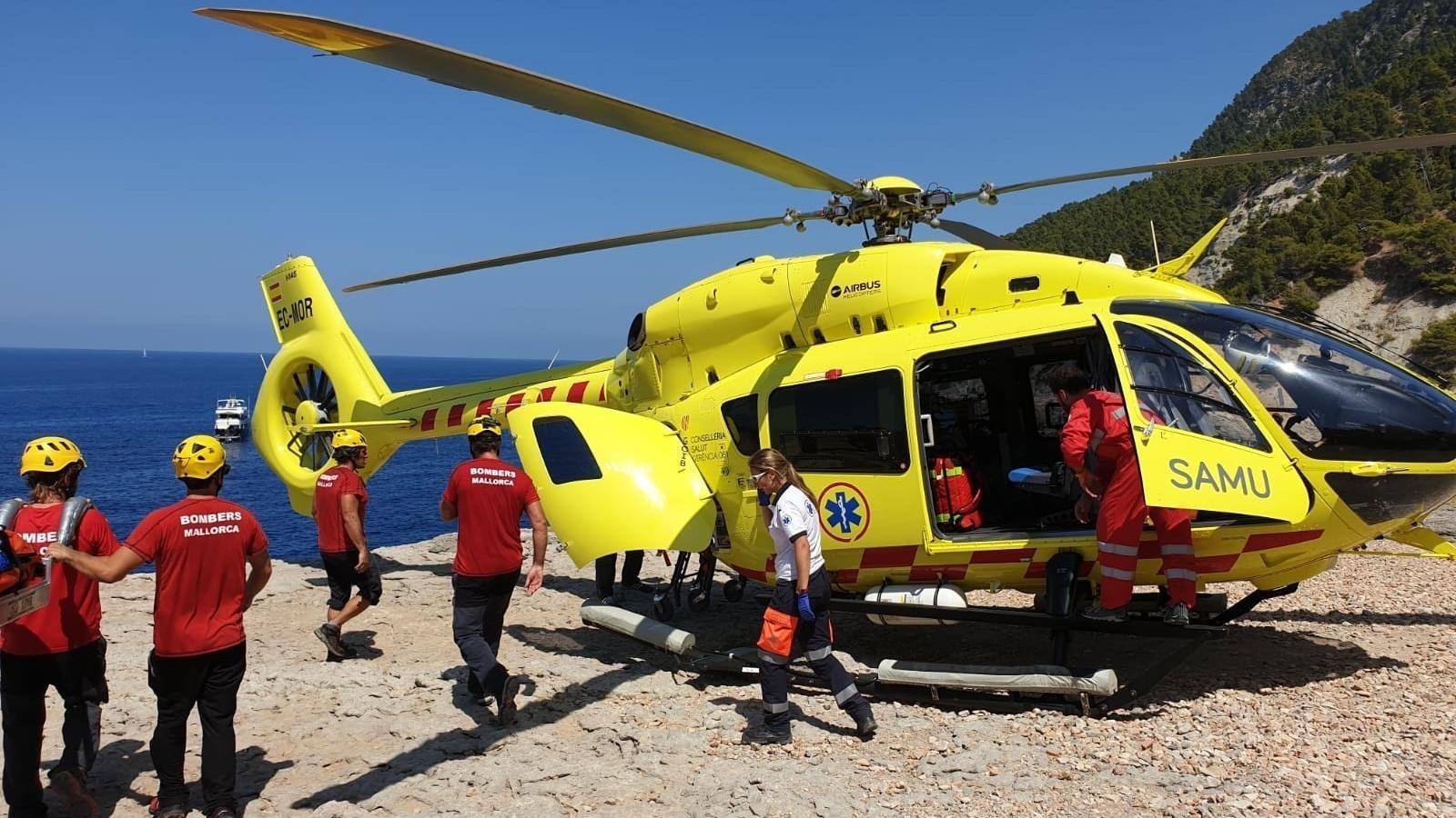 Helicóptero medicalizado del SAMU 061.