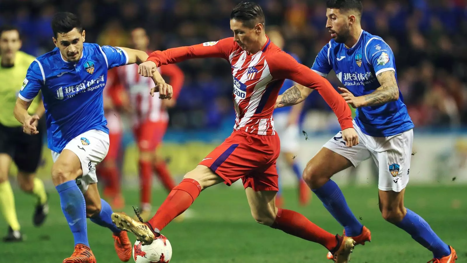 Fernando Torres, autor del segon gol de l'Atlètic de Madrid